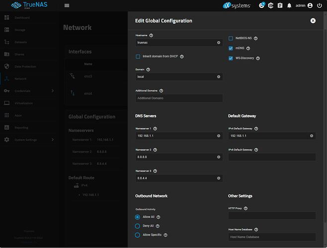 NetworkSettings