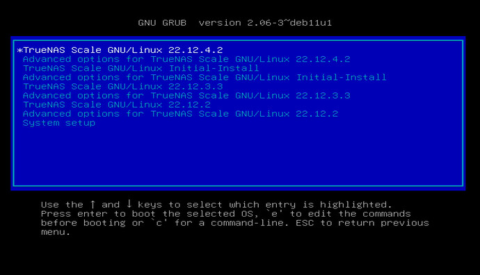 TrueNAS Boot 01