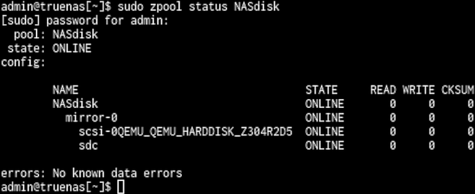 zpool-status