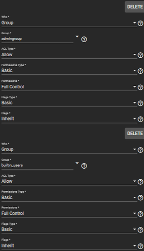 Filesystem ACL 2