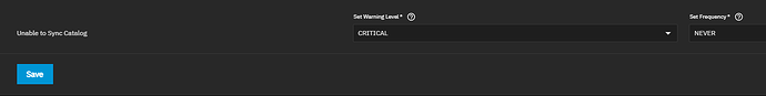 Unable-to-sync catalogue