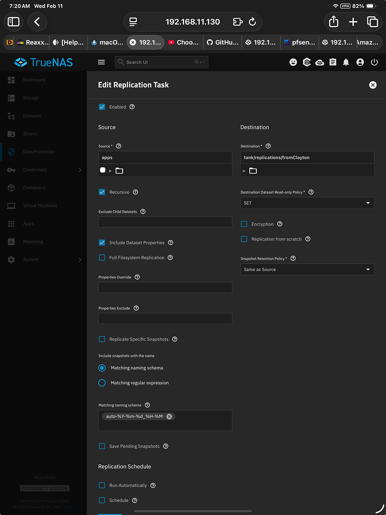 iOS tablet UI - hidden Save button - TrueNAS General - TrueNAS ...