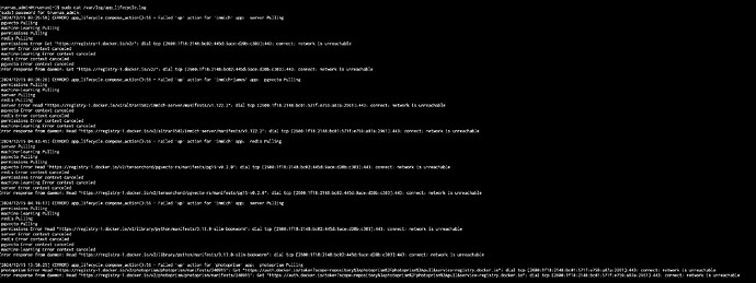 truenas logs