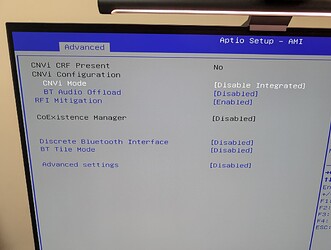 Even though I removed the WiFi card, I disabled everything related to CNVi, if maybe having this enabled sucked out power and introduced instability