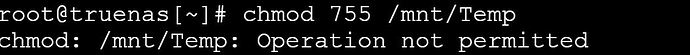 chmod
