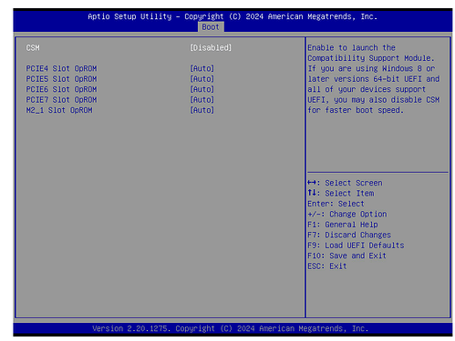 csm settings