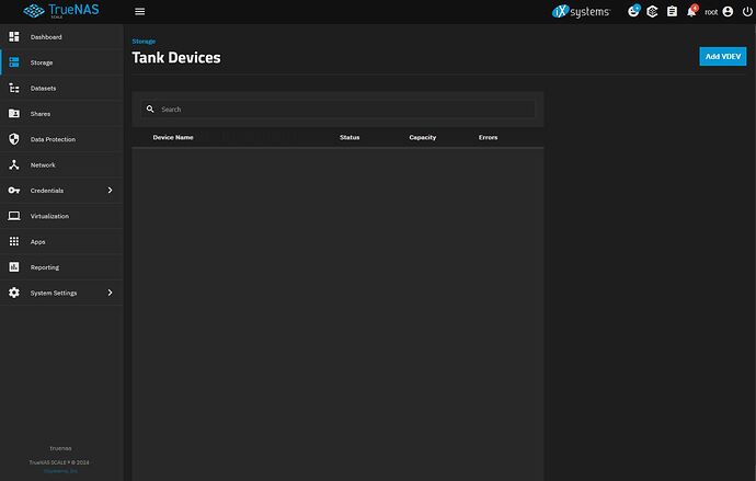 no devices in tank link
