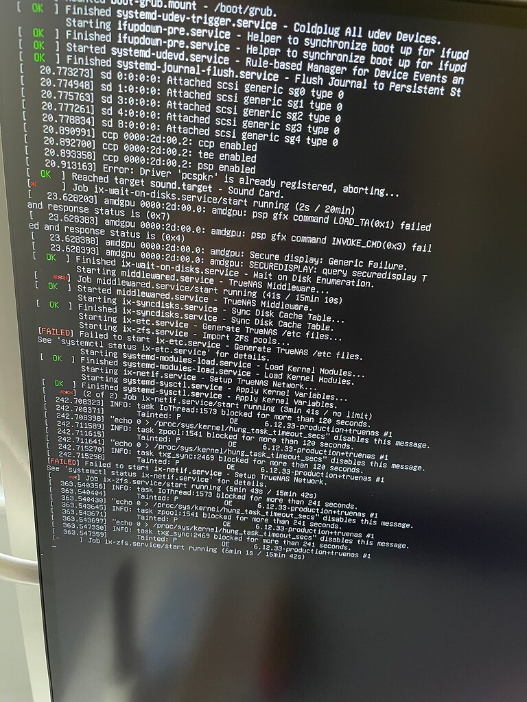 Am i doomed? cant import pool - TrueNAS General - TrueNAS