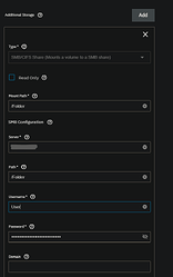 syncthing config