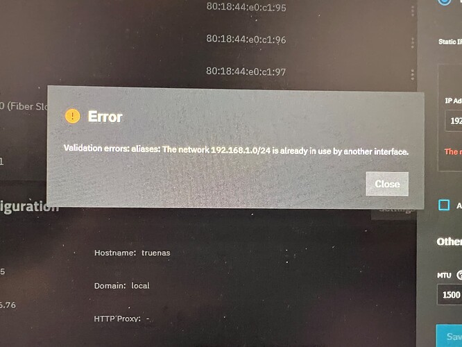 Authentication Error on IP