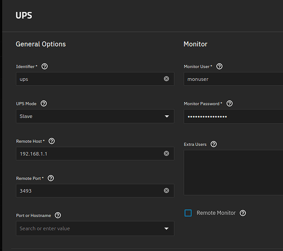 ups-config