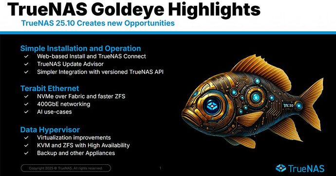 TrueNAS Goldeye