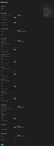 App settings