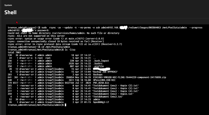 TN rsync