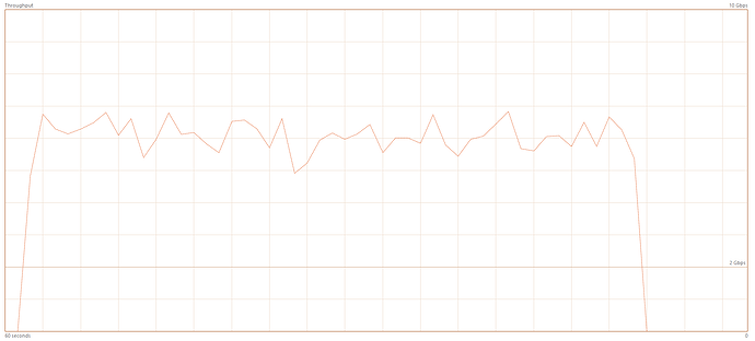 10gbe load in task manager no scan