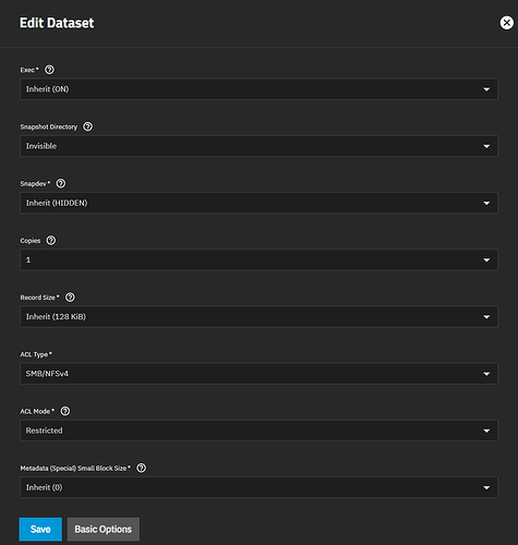 Edit Dataset