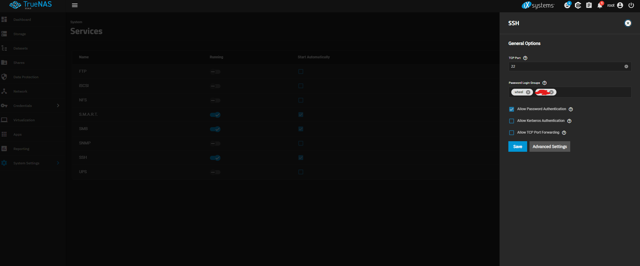 truenas scale default username and password
