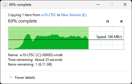 Screenshot iscsi