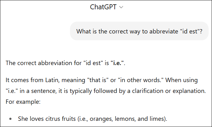 le is French