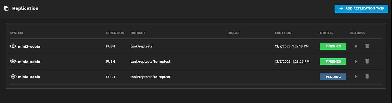 The Replication Manager dashboard simplifies ZFS replication monitoring across your entire fleet.